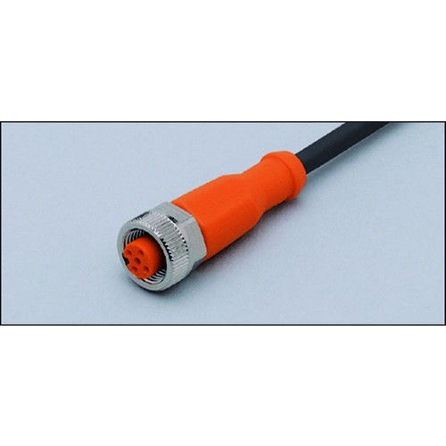 EVC002 IFM Kabeldose mit 5m Kabel M12,gerade Produktbild Front View L