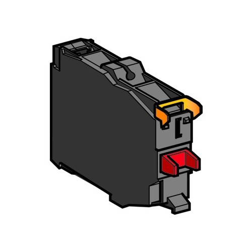 ZBE205 Schneider E. Contact Block 1NO + 1NC Produktbild Front View L