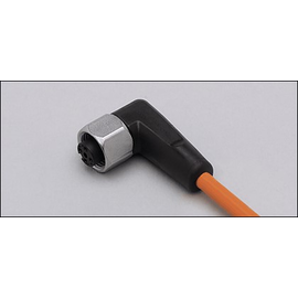 EVT009 IFM Kabeldose mit 25m orange mit LED gewinkelt 90° Produktbild