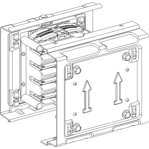 KSA250ZJ4 Schneider E. Verbindungsblock Canalis Produktbild Front View L