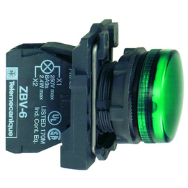 XB5AVM3 Schneider E. Leuchtmelder mit LED Modul grün Produktbild