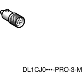 DL1CF220 Schneider E. Glühlampe für Befehls- und Meldegeräte 230V Ba9s 2,6W Produktbild