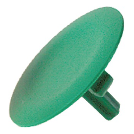 ZBA3 Schneider E. Tastenschild flach grün ohne Beschriftung Produktbild