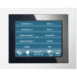 5WG1588-2AB13 Siemens Touch-Panel TFT 320x240 AC 230V Glasrahmen Schwarz Produktbild