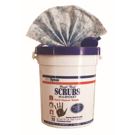 CDY42272 Cramolin Scrubs Handrein.- Tücher im Kübel 72Stk.-26,7X31,1 cm Produktbild front M