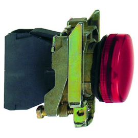 XB4BVB4 Schneider E. Leuchtmelder mit LED-Modul rot 24V AC/DC Produktbild