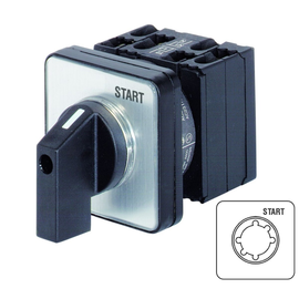 M10H E SE+G2 Telux Ein-Taster 1polig Start,Einbau Produktbild front M