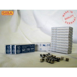 179120.20 Siba G-Sicherungseinsatz 5x20 20A träge Produktbild