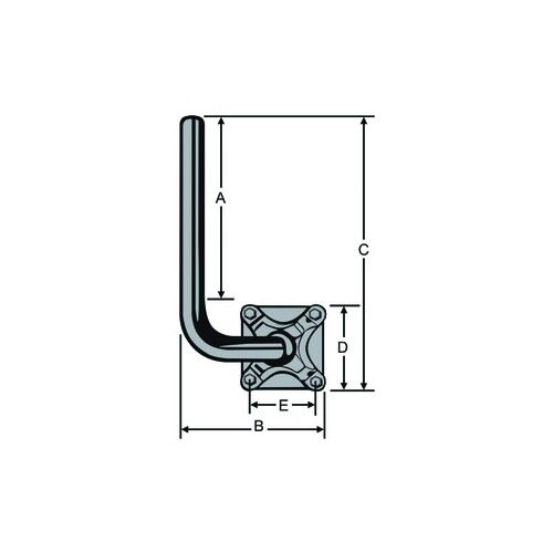 218682 Kathrein ZAS 60 Wandhalterung Produktbild Front View L