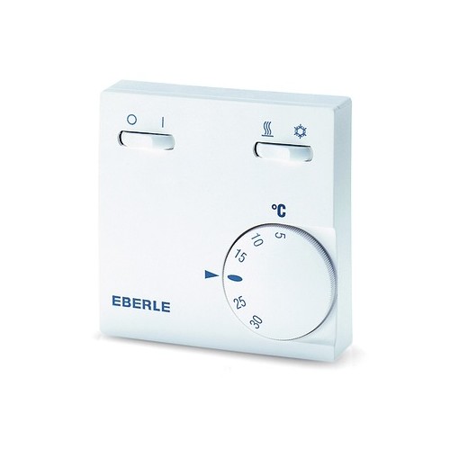 111170551100 Eberle RTR-E6731 Raumregler Heizen Kühlen Produktbild Front View L