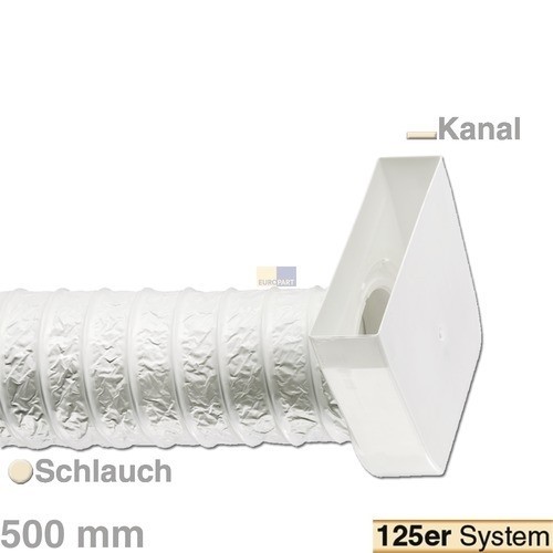 771848 Eupar Umlenkstück mit Schlauch 218x55 Produktbild Front View L