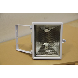 SN503300000 SCHURRER Halogen-Flutlichts. mit Brennstab 400W Weiss IP54 C-Class Produktbild front M