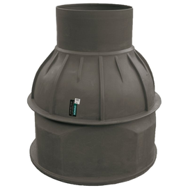 RKS100.63/110 Romold PE-Kabelschacht 1140/1080mm Konus DM 625mm sanddicht sw Produktbild front M