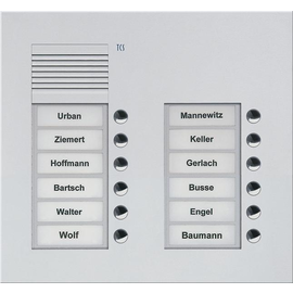 PUK12/2-EN Tcs Außenstation z. Unterputz Montage 12 Tasten 2-reihig Produktbild