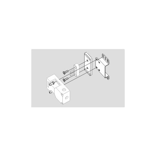 101149214 AVS Schmersal MSAZ15/16R/P Montagebausatz zu Sicherheitsschalter Produktbild Front View L