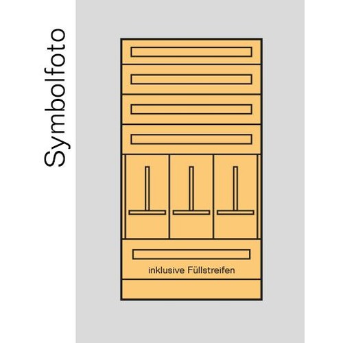 EC6K ERA Zählerverteilereinsatz Kärnten bxhxt=696x1300x155mm Produktbild