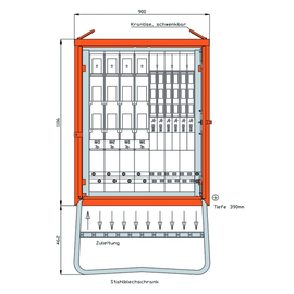 GV 0092 Walther Hauptverteilerschrank Anschlussleitung 436kVA Produktbild