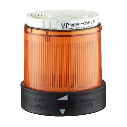 XVBC35 Schneider E. Leuchtelement mit Dauerlicht orange 230V Produktbild Front View L