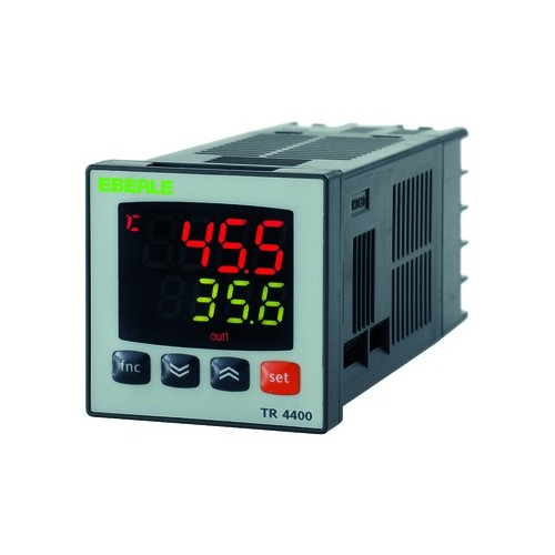 886030104820 Eberle TR4400-104 Digitaler Temp. u. Prozessregler 48x48 1WS + 1S Produktbild Front View L