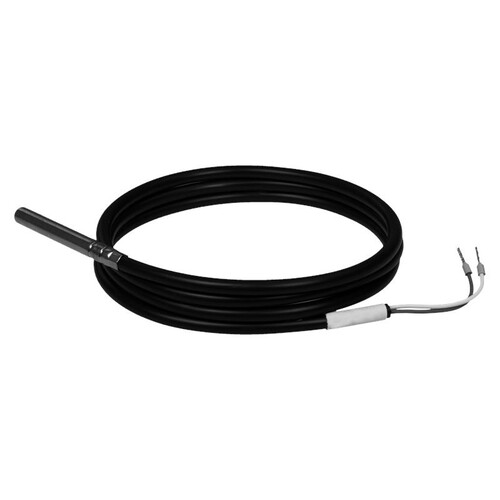 PT100 Alre HFP100/P Hülsentemperatur- fühler mit PVC-Kabel 1m Produktbild Front View L