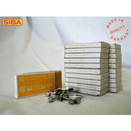 172525.1 Siba G-Sicherung 5x25mm 1A 250V mittelträge Produktbild