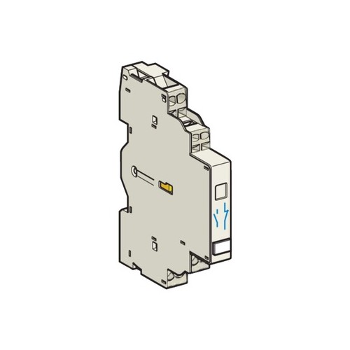 GVAN113 Schneider E. Hilfsschalter un- verzögert linksseitig Zugfederklemme Produktbild Front View L