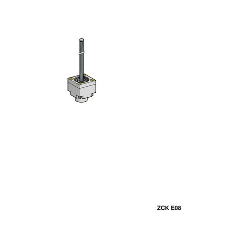 ZCKE08 Telemecanique Enschalterkopf ZCK E08 mit Federbetätigung Produktbild Front View L