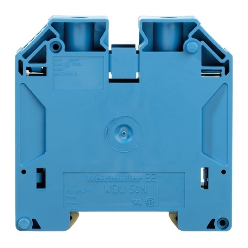 1820850000 WEIDMÜLLER WDU50N BL Reihen- klemme 50mm² blau Produktbild Front View L