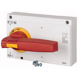 266610 EATON NZM4-XDVR Drehantrieb mit Hand-Griff f. Leistungsschalter rot-gelb Produktbild front M