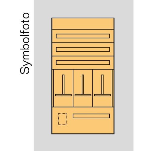 EC6S ERA Zählerverteilereinsatz Salzburg bxhxt=696x1300x155mm Produktbild