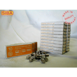 7000102.0,63 SIBA G-Sicherung 630mA MTG 5x20mm (172000,063) mittelträge Produktbild