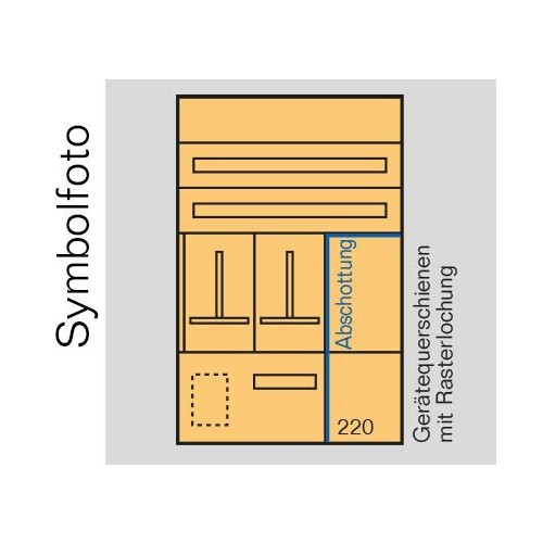 EC5SV ERA Zählerverteilereinsatz +Schwac hstromfeld bxhxt=696x1150x155mm Produktbild