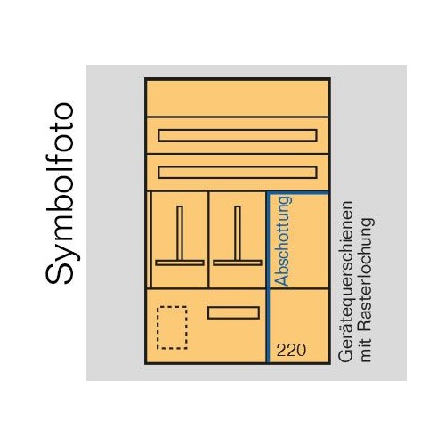 EC5SV ERA Zählerverteilereinsatz +Schwac hstromfeld bxhxt=696x1150x155mm Produktbild