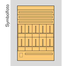 EE8S ERA Zählerverteilereinsatz Salzburg bxhxt=1136x1700x155mm Produktbild