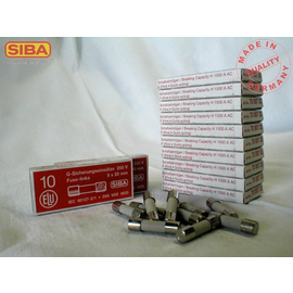 7000733.1 SIBA G-Sicherung flink 5x20mm 250V H 1A Produktbild