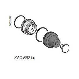 XACB9222 Schneider E. DRT M S-Klappe 16MM Hub-40 +70C SW Produktbild