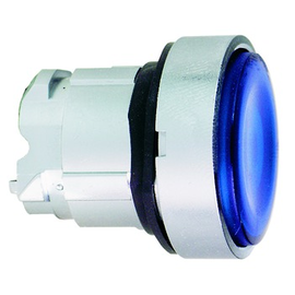 ZB4BW363 Schneider E. Leuchtdrucktaster blau Met. Produktbild