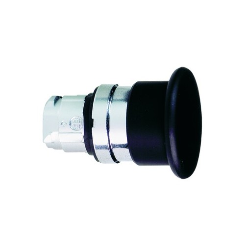 ZB4BC2 Schneider E. Pilzdrucktaster 40mm schwarz Metall Harmony Style4 Produktbild Front View L