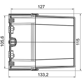 NSYTBS11116 Schneider E.ABS Industriebox 116x116x62 Produktbild