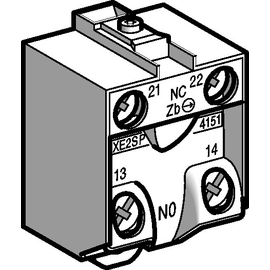 XE2SP 4151 Telemecanique Hilfskontakt- block Produktbild