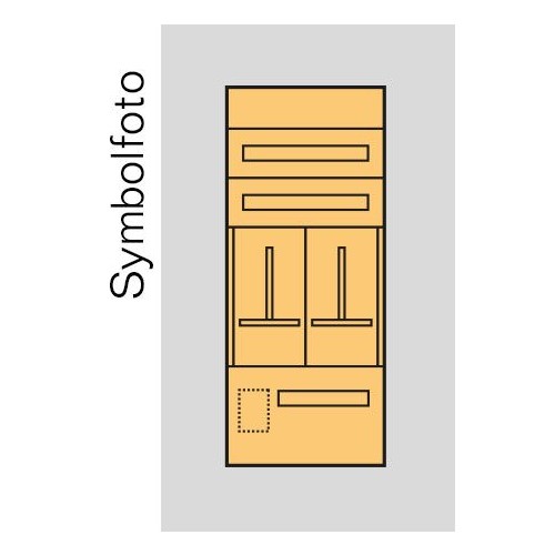 EB5S ERA Zählerverteilereinsatz Salzburg bxhxt=476x1150x155mm Produktbild