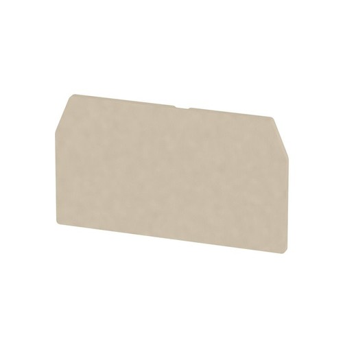 1608840000 Weidmüller ZAP/TW 5 BL Abschlussplatte für ZDU 6 blau Produktbild Front View L