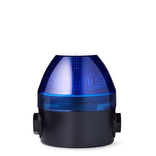 440105413 Auer LED Dauer-/Blink- Leuchte NES 110-240VAC/DC blau Produktbild Front View L