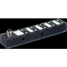 8000-80060-0000000 MURRELEKTRONIK Verteiler Exact8 10xM8 3pol. Stecker M12 Produktbild front M