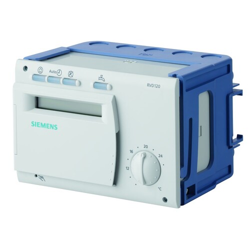 RVD120-A SIEMENS Fernheizungsregler Produktbild Front View L