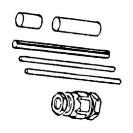 19400100 Devi Anschlussgarnitur für Montage an Anschlußgeh.+Endabschluß Produktbild