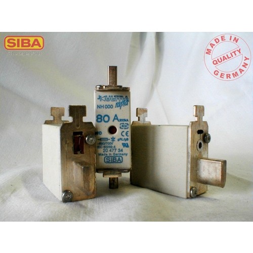 2047734.25 SIBA Sitor NH-Sicherung GR.00 25A 690V gRL (gS) Produktbild Front View L