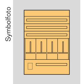 ED6S ERA Zählerverteilereinsatz Salzburg bxhxt=916x1300x155mm Produktbild