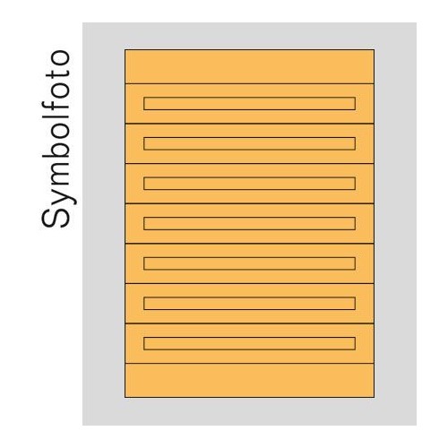 IVED6 Era Installationsverteilereinsatz 916x1300x106mm inkl Gerätequerschienen Produktbild