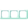 389319 Merten Rahmen 3fach 1-M polarweis glänzend Produktbild front S